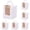 White, variant on FXMLRLK 1 Pack Cupcake Boxes with Window, White Individual Cupcake Containers with Handle, 3.62x3.62x4.33 Inch Kraft Paper Favor Bakery Container for Small Cake, Muffins, Birthday, Wedding