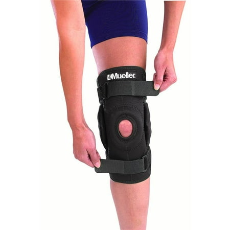 MUELLER HINGED WRAPAROUND KNEE BRACE LG (Best Exercise For Knee Injury)