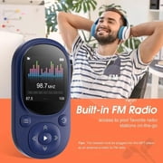 2024 New Mini Clip MP3 Player Portable Sports Music Player HiFi Lossless Music MP3 With Bluetooth, FM Radio, Recording