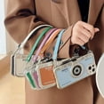 thumbnail image 6 of Phone Cases for iPhone 12 Pro Max, Cute Camera Design, 3D Vintage Camera Cover Phone Case with Wrist Strap & Long Lanyard (Blue, iPhone 12 Pro Max), 6 of 14