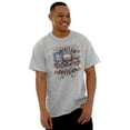 thumbnail image 5 of American Customs USA Biker Skull Unisex Plus Fleece Graphic Sweatshirt Brisco Brands 5X, 5 of 6