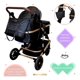 thumbnail image 3 of Carriola 6 En 1 | Base Mecedora | Autoasiento | Amalfi Ibaby negro, 3 of 10