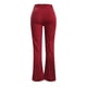 thumbnail image 5 of Pantalones rectos de cintura alta para mujer - Poliéster, cintura elástica, bolsillos - Pantalones informales para todas las estaciones, 5 of 7