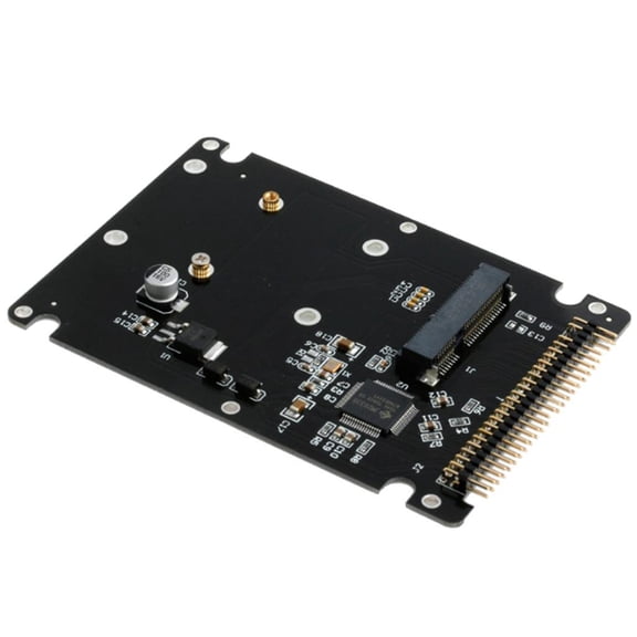 M to 2.5 44PIN IDE to PATA Converter Adapter Card W / Enclosure