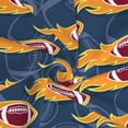 thumbnail image 6 of Kll Burning Rugby Balls Print Women'S Sarong Coverups Short Bathing Suit Wrap Skirt Beach Wrap Swimsuit Cover Ups, 6 of 7