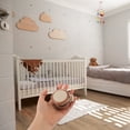 thumbnail image 4 of Ruedas giratorias de goma con frenos Ruedas universales de repuesto para cuna y muebles Ruedas pequeñas para carrito y silla de oficina, 4 of 7