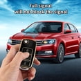 thumbnail image 5 of Key Fob Cover Compatible with Volkswagen Beetle GTI Jetta Passat Tiguan Keychain Case Holder Protector,Black, 5 of 7