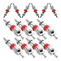 FRCOLOR 200 Pcs Automobile Kit Tire Valve Core 2.00X0.60X0.60CM Black