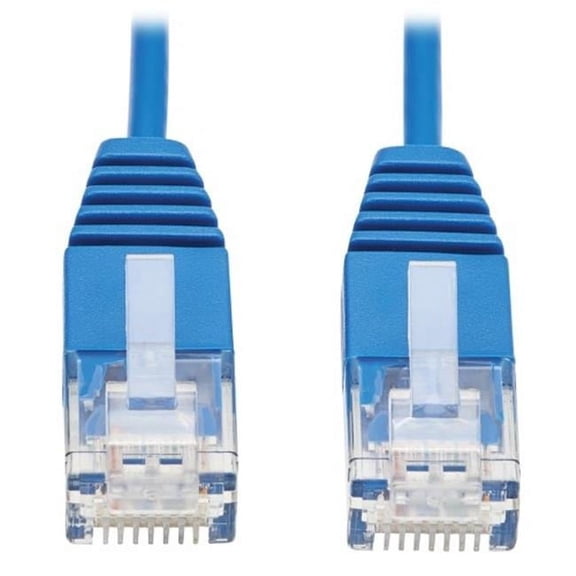 Tripp Lite  5 ft. Cat6 Gigabit Molded Ultra-Slim UTP Ethernet Cable, Blue