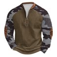thumbnail image 2 of Njagoc3 Mens Long Sleeve Hoodie, Camouflage Print, Hooded Collar, Soft and Comfortable Fabric, Casual Style, Perfect for Daily Wear and Outdoor Activities, 2 of 6