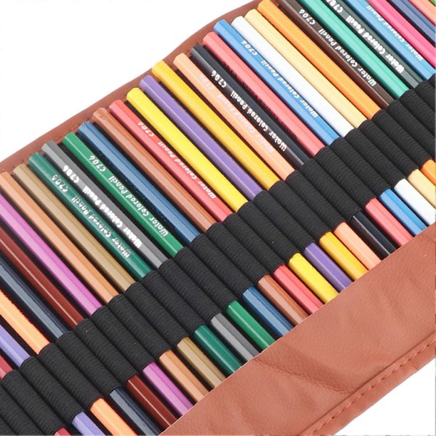 Colored Pencils 48 Colors Hexagonal Pen Holder Professional Coloring Pencils for Sketching Color Illustration
