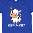 thumbnail image 4 of Inktastic New to the Herd Cute Cow Boys or Girls Baby Bodysuit, 4 of 5