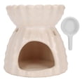 thumbnail image 2 of Essential Oil Burner Ceramic Aromatherapy Furnace Stove Candle Holder Home DecorWhite, 2 of 5