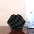 thumbnail image 3 of Cepillo de silicona para lavar la cara Cepillo de silicona para limpieza facial Cepillo de maquillaje negro Cepillo de silicona para desmaquillaje, 3 of 6