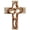 White, variant on Puxitri Cross Wall Decor | Exquisite Handmade Resin Cross with Hollow-Out Interwoven Hearts | Spiritual Decor for Home, Office and Church | Beautifully Crafted to Inspire Faith, 6.9" L x 5.2" W