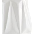 thumbnail image 4 of White Ceramic Vase, Smooth Glaze Finish Flower Vases, 4 of 4