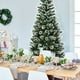 thumbnail image 5 of Árbol de Navidad Costway 2,4m nevado No Iluminado 100% PVC Fácil de Montar, 5 of 7