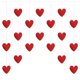 thumbnail image 1 of Cortina de puerta Hogar Alta Belleza Princesa Corazón Cortina de puerta Decoración Rosa Barra de cortina colgante Cortina de partición perforada, 1 of 4