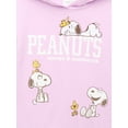 thumbnail image 3 of Snoopy and Woodstock Girls Graphic Fleece Hooded Sweatshirt, Sizes 4-16, 3 of 3