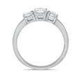 thumbnail image 5 of Created Forever Women's 1 Carat T.G.W. Lab-Grown Diamond 14kt White Gold 3-Stone Engagement Ring, 5 of 8