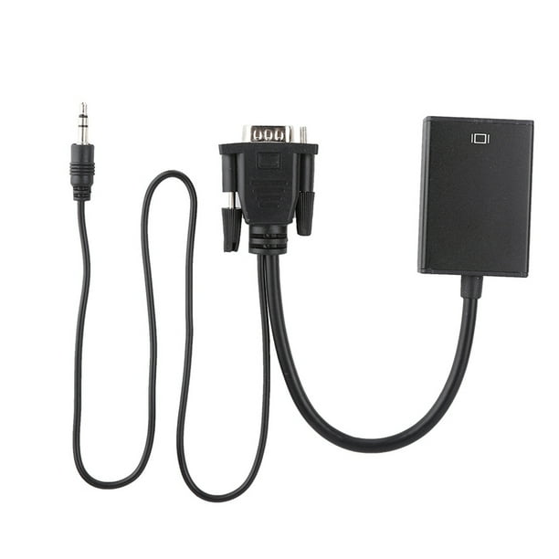 VGA A Cable Convertidor Con Para Proyector PC HDTV 1080P