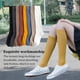 thumbnail image 4 of Jumpingount 1 par de calcetines altos hasta la rodilla para mujer, niñas, estudiantes, fiestas escolares, festivales, medias largas, calzado de Color Medias Café Jumpingount AP012073-05, 4 of 6