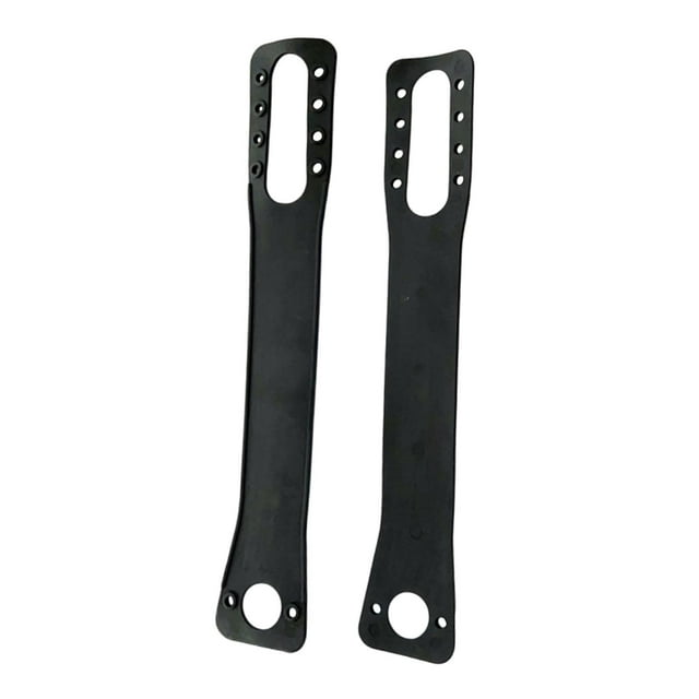 Correas de pedal de bicicleta de 2 piezas de 2 piezas Correas de fijación de bandas Fijación de servicio pesado Fácil sábado de reemplazo ampliado