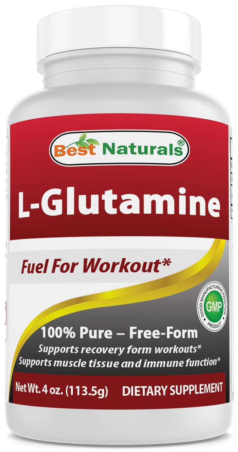 Best Naturals LGlutamine Powder 4 OZ