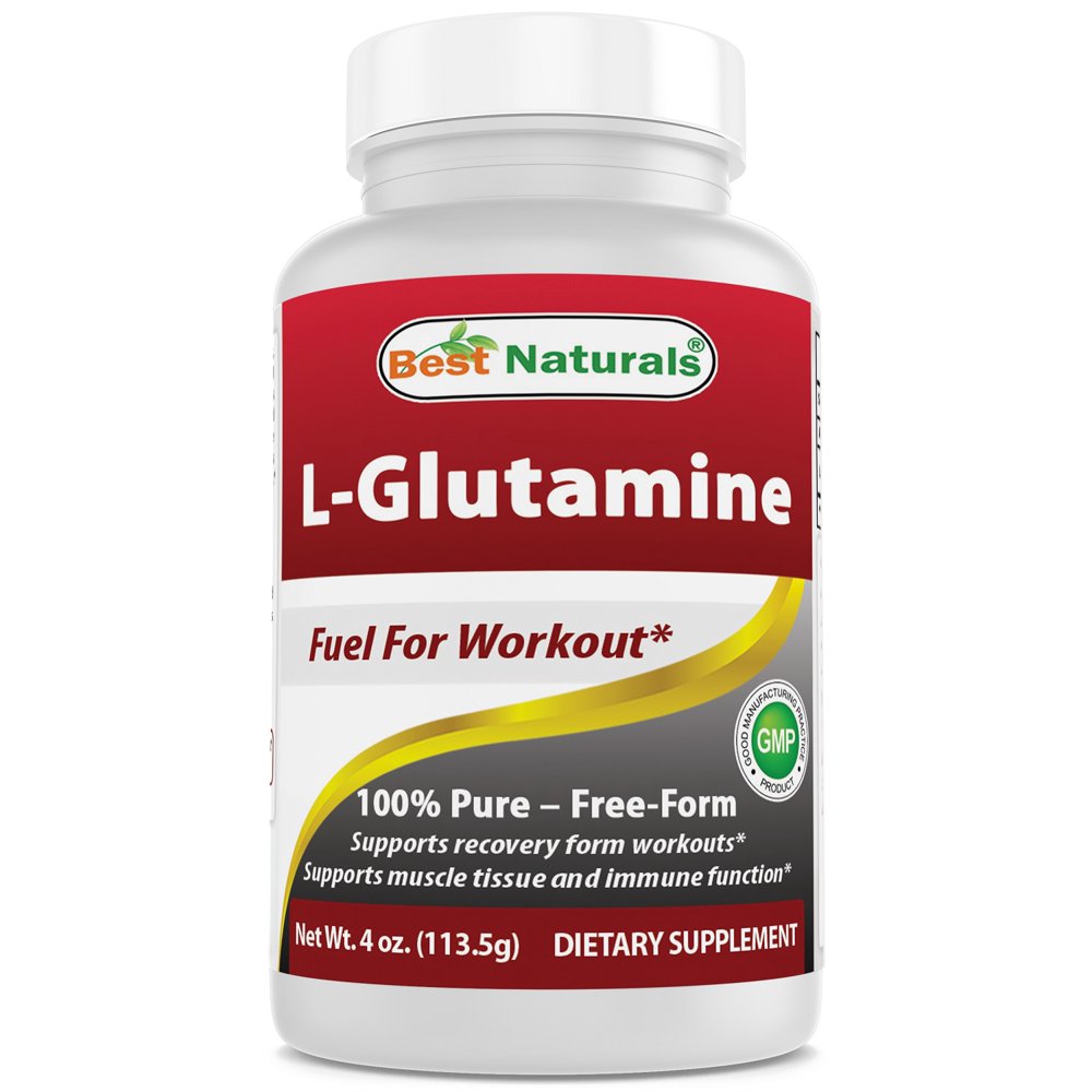 Best Naturals LGlutamine Powder 4 OZ