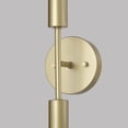 thumbnail image 5 of Better Homes & Gardens 10" - 2 Reversible Light Vanity Fixture Burnished Brass, Bulb Not Included, 5 of 8