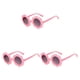 thumbnail image 3 of Qarigey Gafas ópticas, gafas de girasol, adorables accesorios de ropa de moda para niños pequeños con marco adecuado, rosa y gris Type1 NO1 Qarigey CBP277786, 3 of 6