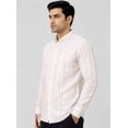 thumbnail image 2 of Men's Cotton Striped Casual Shirt | Long Sleeve | Button Down Shirt | Regular Fit (Mul-02-S), 2 of 5