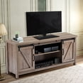 thumbnail image 2 of Yardi Yard Modern Farmhouse TV Stand Entertainment Center for TVs up to 60" w/ Sliding Barn Door, 2 of 8