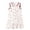 czb# White119, variant on CUZIBR Baby Girls Summer Sleeveless Dresses Color Block Floral Print Button Polo Collared A-Line Dress Ruffles Trim Classic School Uniform Casual Party Holiday Fashionable Dailywear,White,2-3 Years
