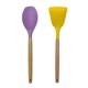 thumbnail image 1 of Juego de 2 utensilios de cocina de silicona, espátula de silicona antiadherente y resistente al calor para cocinar, 1 of 5