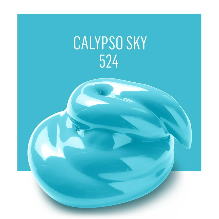 FolkArt Acrylic Craft Paint, Matte Finish, Calypso Sky, 2 fl oz