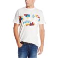 thumbnail image 1 of Camiseta gráfica Quiksilver Original Stripe MTZ para hombre blanca extragrande, 1 of 1