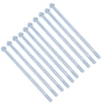 thumbnail image 4 of 10 piezas Perno de media rosca Rosca fina Acero al carbono Pernos de medio diente hexagonales alargados resistentes 10x250, 4 of 9