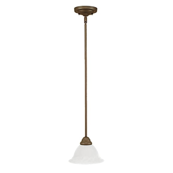 1701-BZ-Millennium Lighting-1 Light Mini-Pendant-45 Inches Tall and 7.75 Inches Wide-Bronze Finish