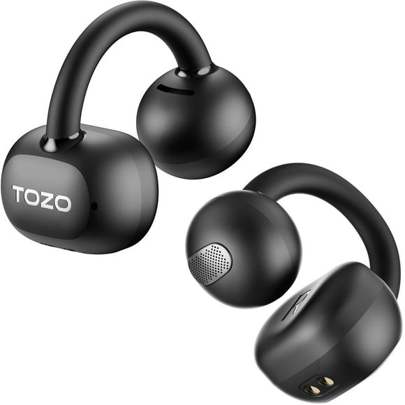 Auriculares abiertos TOZO OpenEarring Bluetooth 5.4 negros