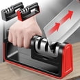 thumbnail image 1 of pstuiky 3-Stage Knife Sharpener 3-In-1 Sharpening Rod for Kitchen Knives 3-Stage Sharpening System with Diamond & Ceramic, 1 of 7