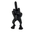 thumbnail image 1 of Estatuilla interesante adorno de escritorio estatuilla ornamental impermeable artesanía jardín decoración del hogar, 1 of 4