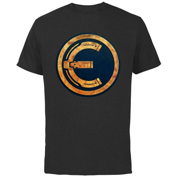 Marvel Eternals Icon Ancient Gold - Short Sleeve Cotton T-Shirt for Adults - Customized-Black