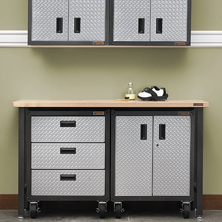 Gladiator 10 Piece Ready to Assemble Suite in Treadplate