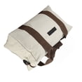 thumbnail image 3 of Wide Mouth Tool Bag Canvas Hardware Tool Storage Bag Waterproof High Bearing Capacity Hardware Woodworking Repair Storage Canvas Case Handbag Gray, 3 of 7