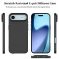 thumbnail image 2 of Cute iPhone 17 Air Silicone Case for Women - Soft TPU Protective Cover,Rugged Shockproof TPU Bumper, Hard PC Back, Military-Grade Drop Slim Fit for Apple iPhone 17 Air, Black, 2 of 7