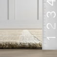 thumbnail image 6 of Rugs USA Nepenthe Checked Wool Area Rug, 4' x 6', Nepenthe Beige, 6 of 8