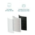 thumbnail image 4 of Homedics 3-in-1 True HEPA Replacement, Air Purifier Filter, Activated Carbon , Air Cleaner, for AP-T65-GY & AP-T63 Purifier, 4 of 6