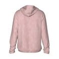 thumbnail image 3 of Sigee Pink Stripes Print UPF50+ Men's Sun Protection Hoodie Shirt SPF UV Shirt Long Sleeve Fishing Outdoor Lightweight, S-3XL, 3 of 9