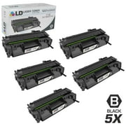 LD Products 5 pack Compatible 119 II 3480B001AA High Yield Black Toner Cartridge